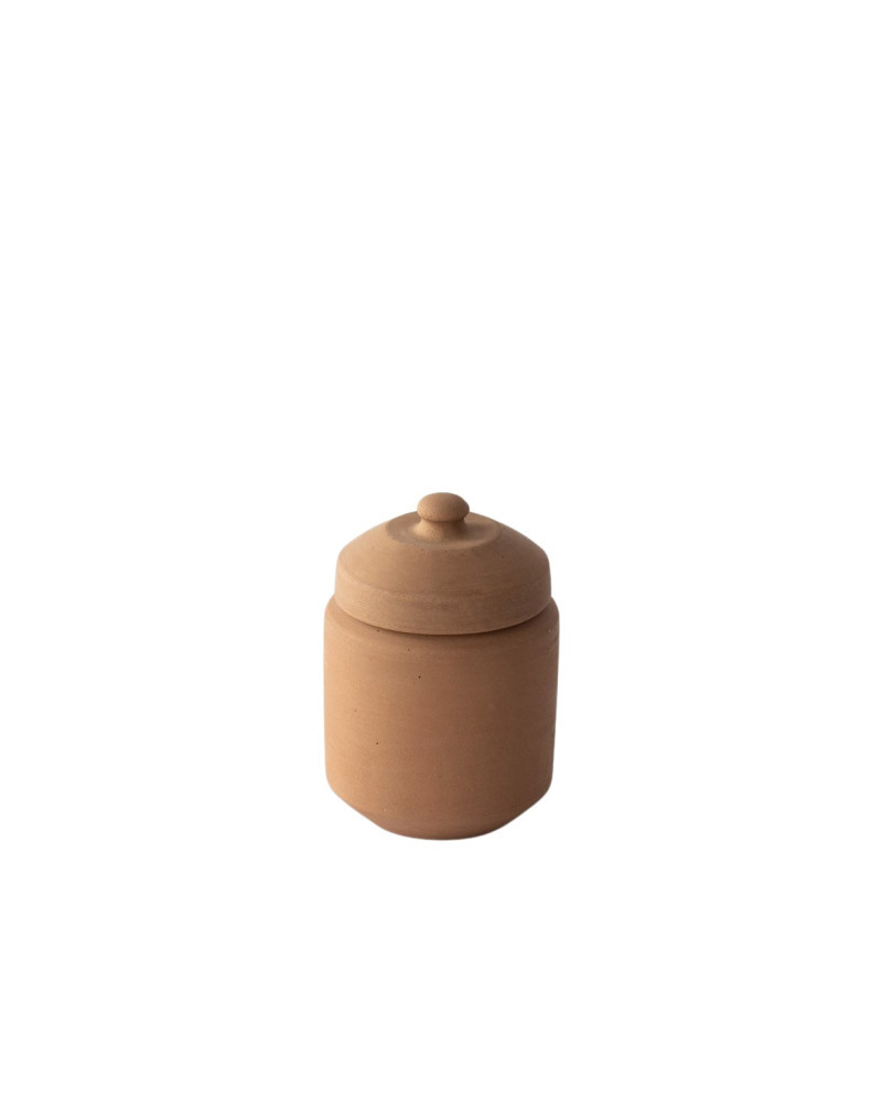 Vase & Pot Pot en Terre Cuite Terracina avec Couvercle