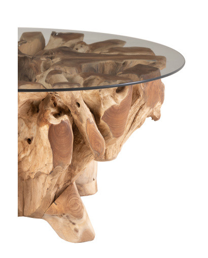 Table Basse Table De Salon Raoul Teck - Naturel - Taille S