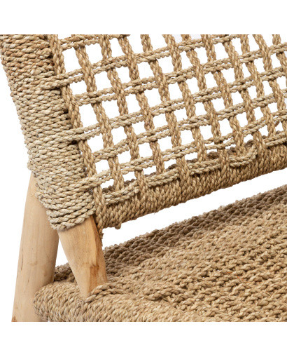 Fauteuil & Chaise The Island Sisal One Seater - Naturel