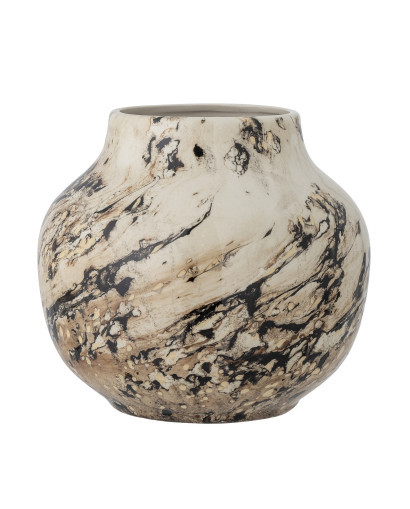 Vase & Pot Vase Décoratif Bloomingville Janka - Marron - Grès