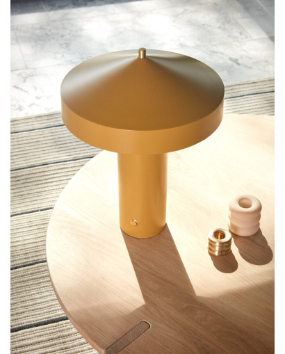 Lampe à Poser Lampe de table Hatto - Jaune