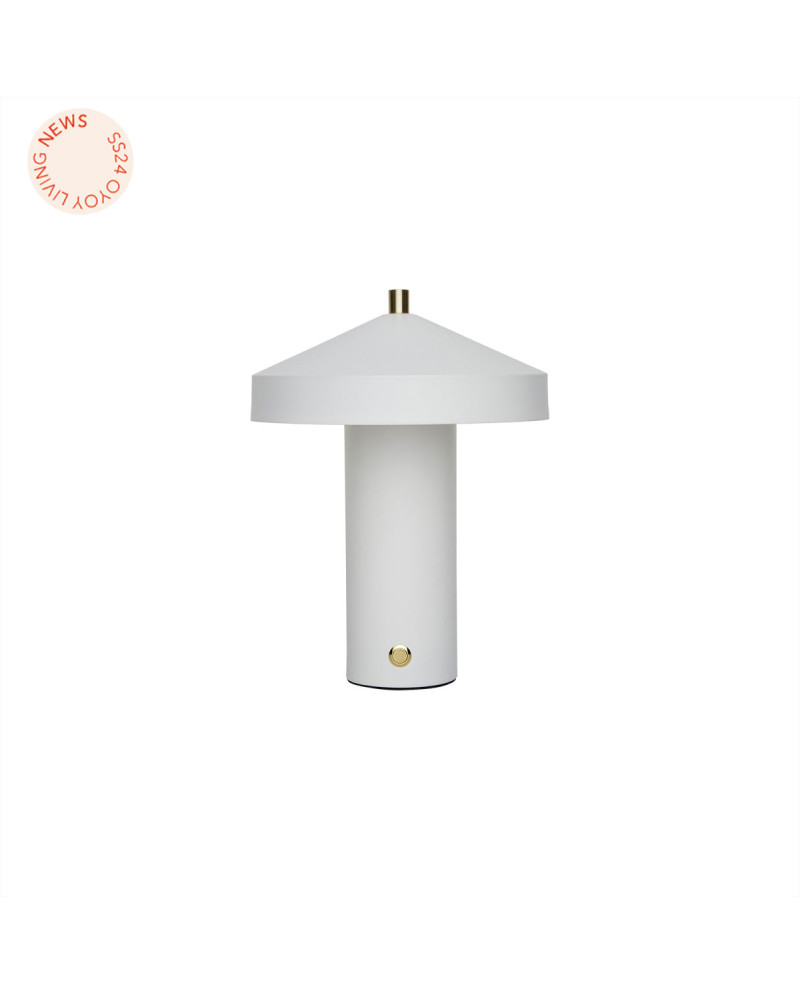 Lampe à Poser Lampe de table Hatto sans fil - Blanc