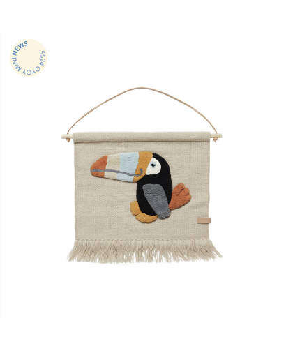 Tapis mural OYOY Toucan - Beige