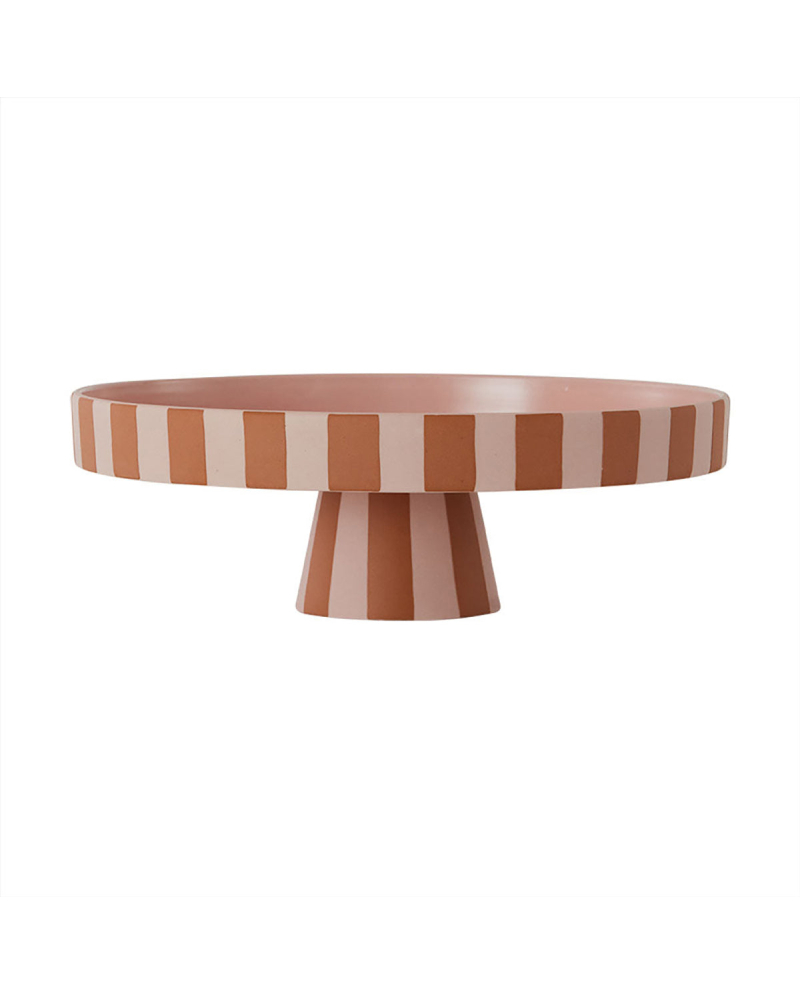Plateau Toppu OYOY - Taille L - Caramel et Rose Plateau Toppu OYOY - Taille L - Caramel et Rose