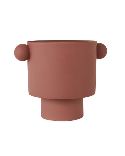 Vase & Pot Pot InKa Kana OYOY - Taille L - Sienne