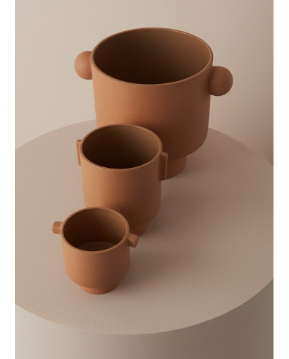 Vase & Pot Pot InKa Kana OYOY - Taille L - Camel