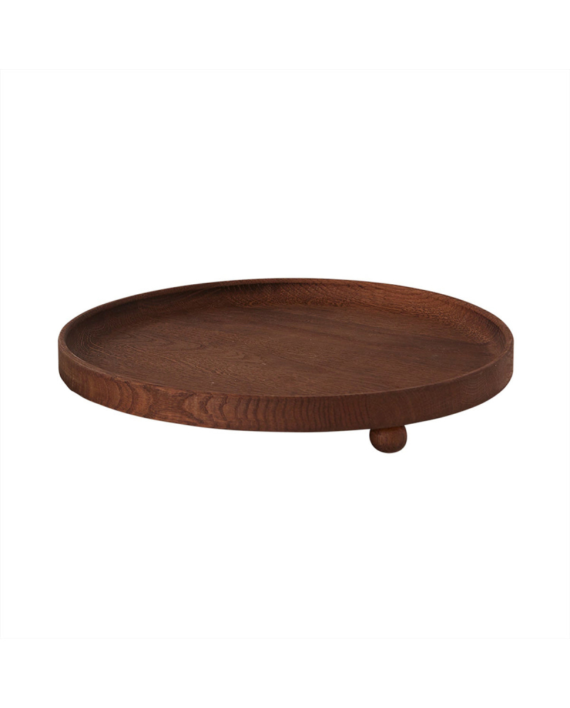 Planche & Plateau Plateau en Bois Inka Rond OYOY - Grand