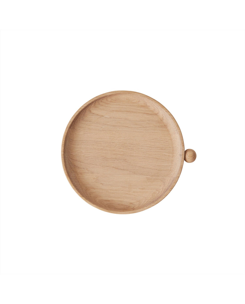 Art de la table Plateau en Bois Inka Rond OYOY - Petit - Nature