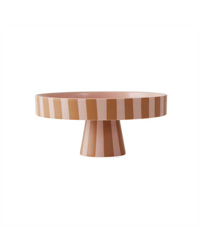 Plateau Toppu OYOY - Taille S - Caramel et Rose Plateau Toppu OYOY - Taille S - Caramel et Rose