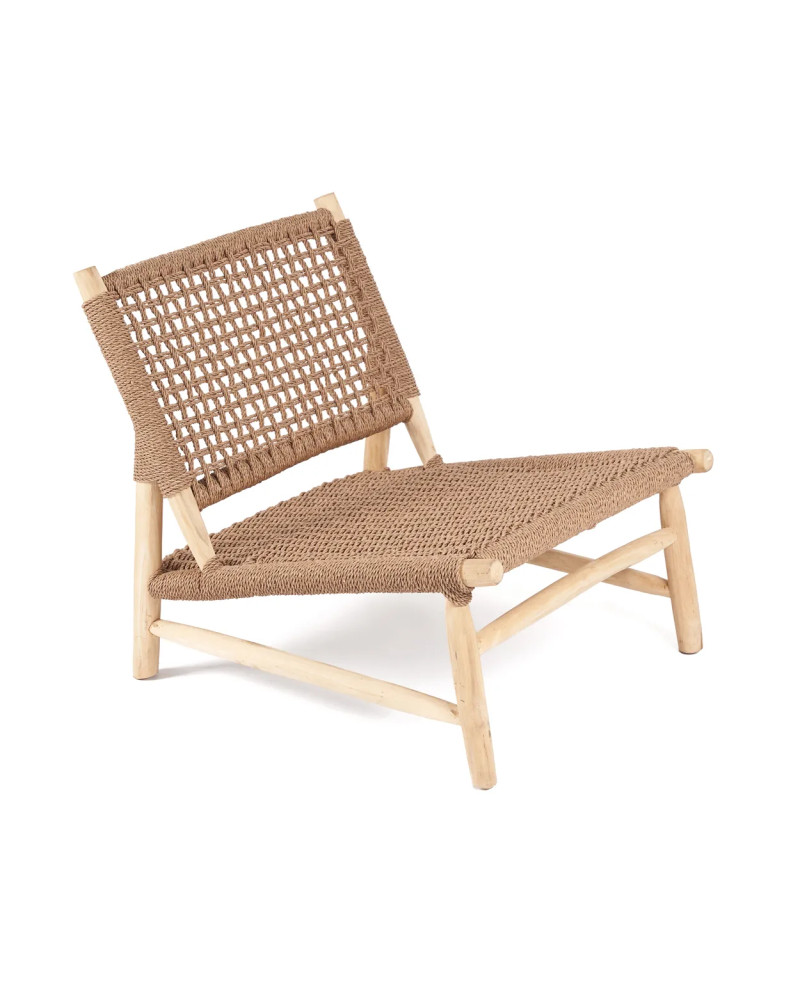 Fauteuil & Chaise The Island Sisal One Seater - Naturel et Marron