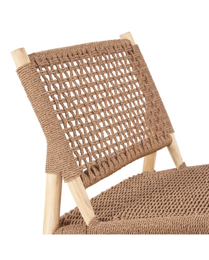Fauteuil & Chaise The Island Sisal One Seater - Naturel et Marron