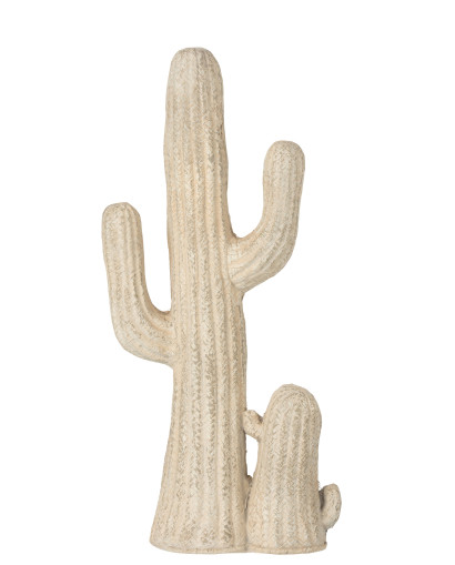 Statues Cactus en Résine - Beige
