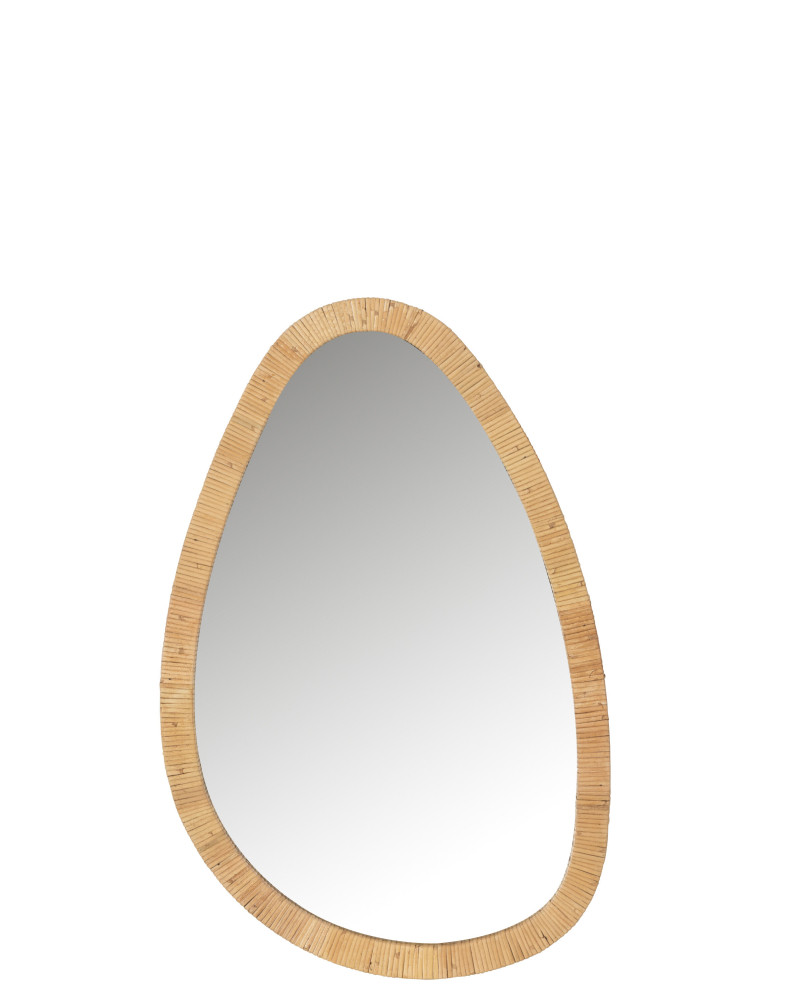 Miroir Miroir Rotin - Naturel - Taille M
