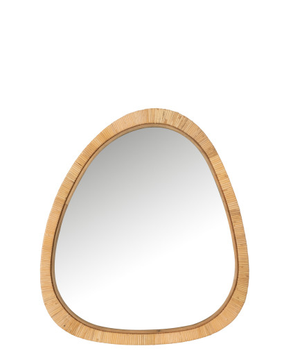 Miroir Miroir Rotin - Naturel - Taille L