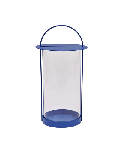 Lanterne & Photophore Lanterne Maki - Bleu - Taille L