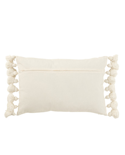 Coussin Coussin Floches Coton - Blanc