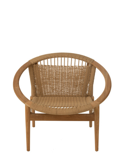 Fauteuil & Chaise Chaise Ronde Teck - Naturel