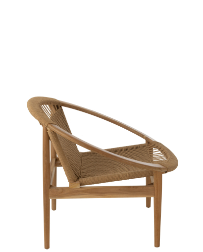 Fauteuil & Chaise Chaise Ronde Teck - Naturel