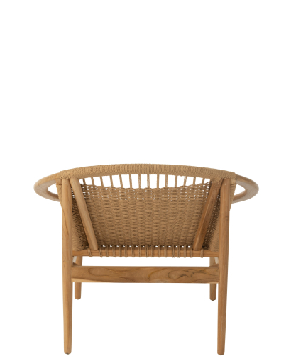 Fauteuil & Chaise Chaise Ronde Teck - Naturel