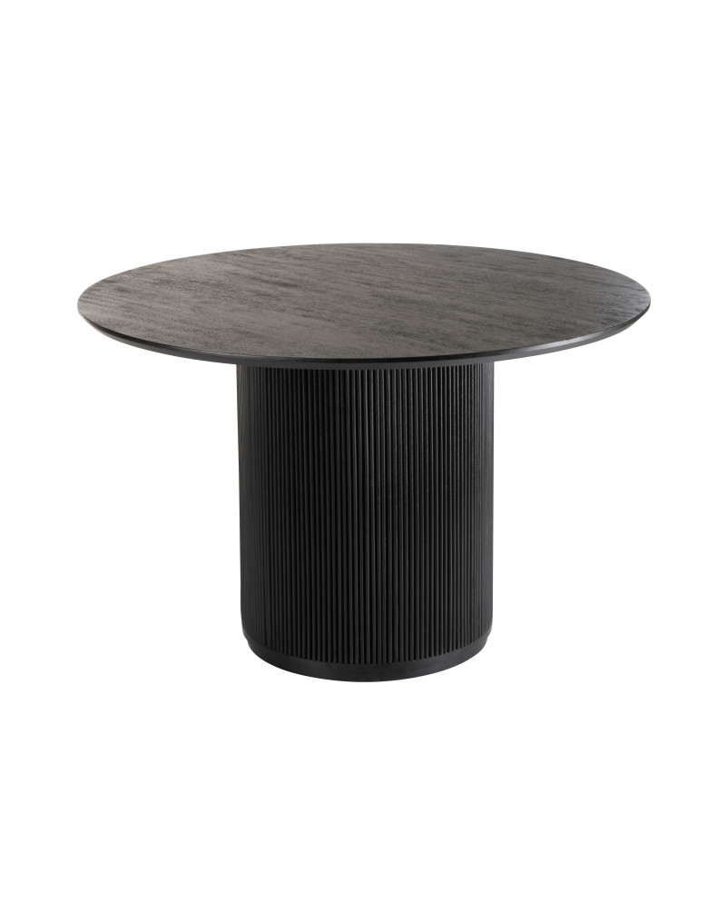 Table Table Vincent en Manguier - Noir - Taille L
