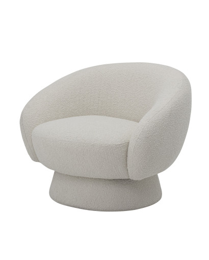 Fauteuil & Chaise Chaise de salon Bloomingville Ted Polyester - Blanc