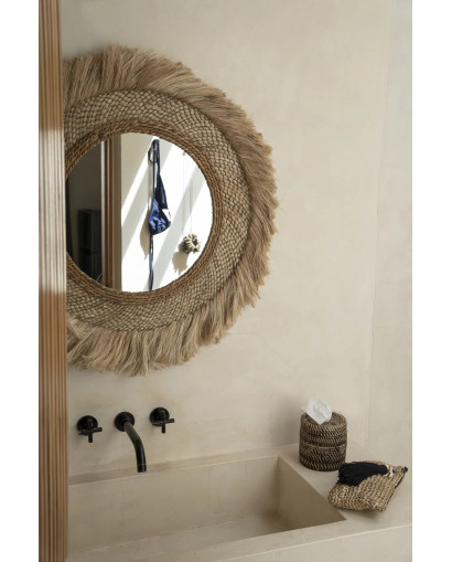 Miroir Miroir Capri - Naturel - Taille L