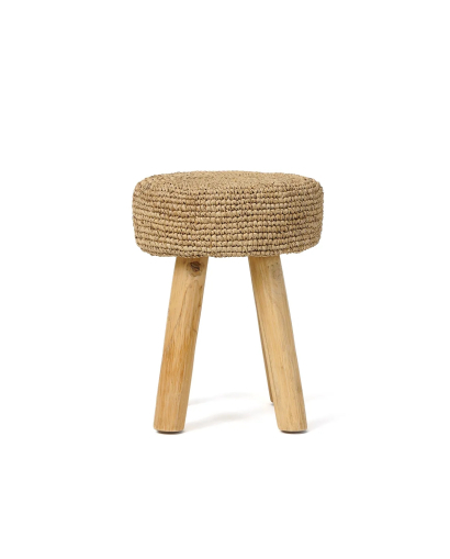 Le Tabouret Raphia - Naturel