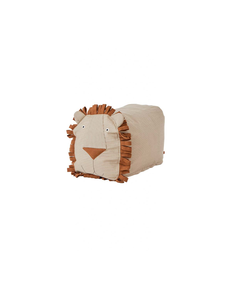 Lobo le Lion OYOY - Coussin à chevaucher - Caramel