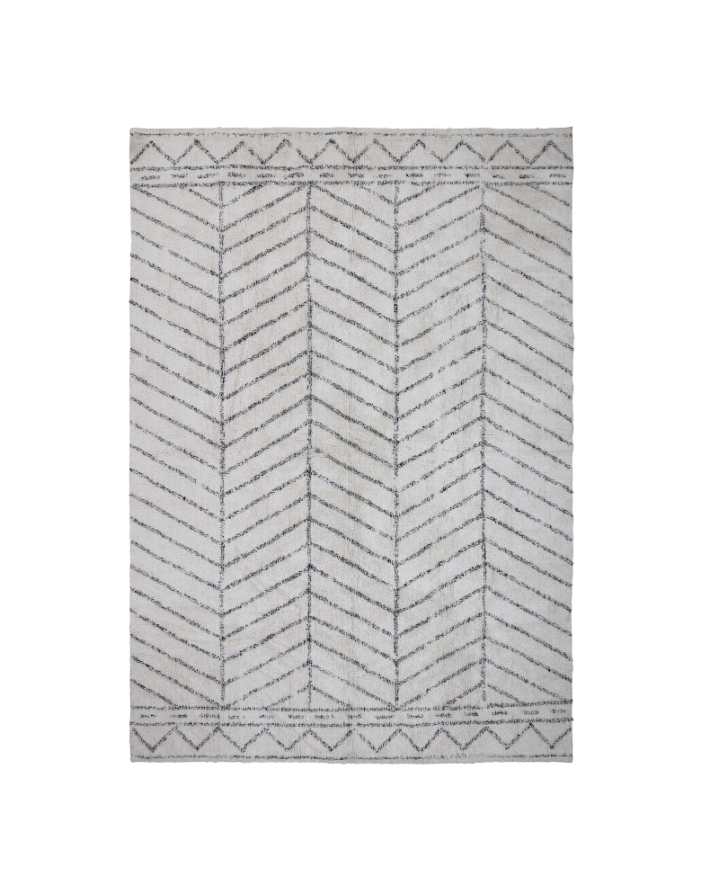 Tapis Tapis Bloomingville Oiva en Coton - Naturel