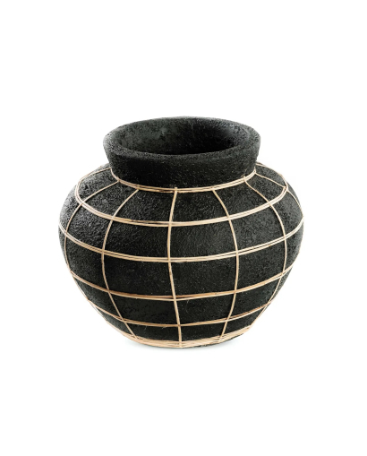 Le Vase Belly - Noir - Taille M