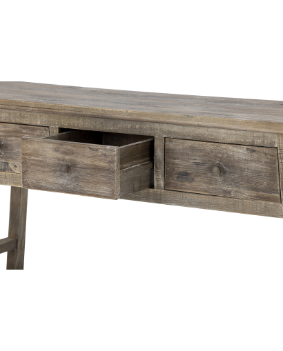 Console Bloomingville Camden 3 Tiroirs Bois de Pin - Naturel