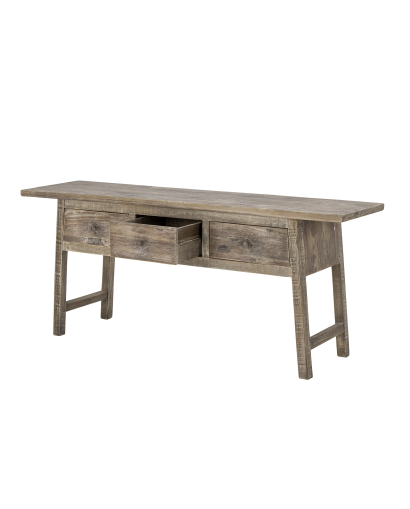 Console Bloomingville Camden 3 Tiroirs Bois de Pin - Naturel