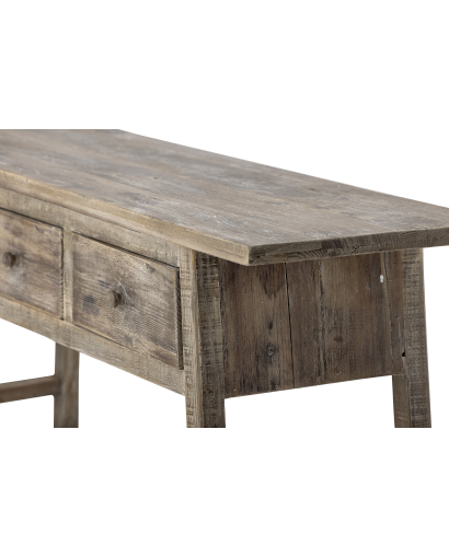 Console Bloomingville Camden 3 Tiroirs Bois de Pin - Naturel