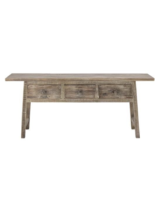 Console Bloomingville Camden 3 Tiroirs Bois de Pin - Naturel