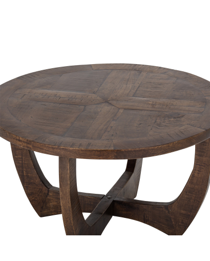 Table basse Bloomingville Jassy en Bois de Manguier - Marron