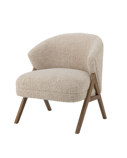 Fauteuil & Chaise Chaise de salon Bloomingville Camino Bois d'hévéa - Naturel