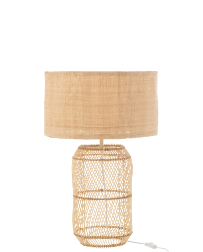 Lampe Mush Lin et Bambou - Naturel