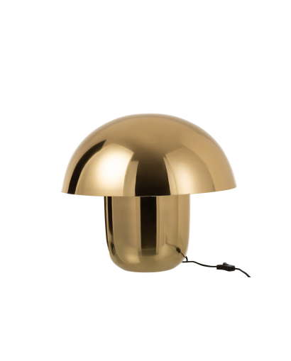 Lampe Champignon Metal - Or - Taille L