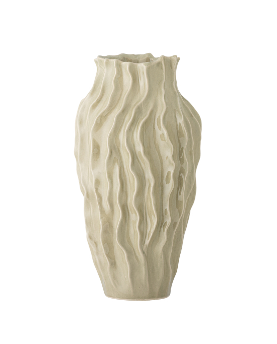 Vase Bloomingville Valeria en Grés - Gris