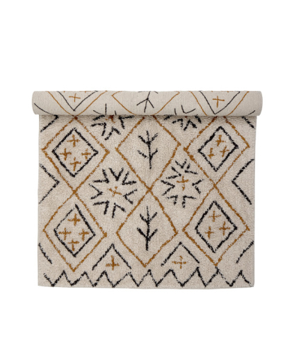 Tapis Jaida Bloomingville - Naturel