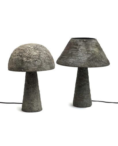 La Lampe de Table Concrete Mushroom - Beton Naturel