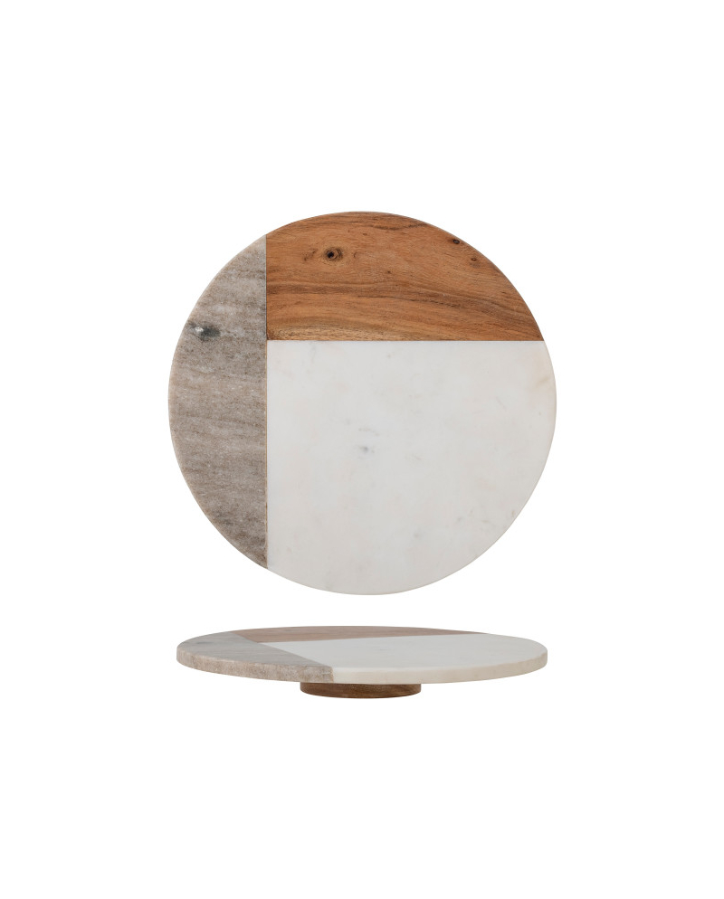 Plateau à gâteau Bloomingville Olly - Blanc