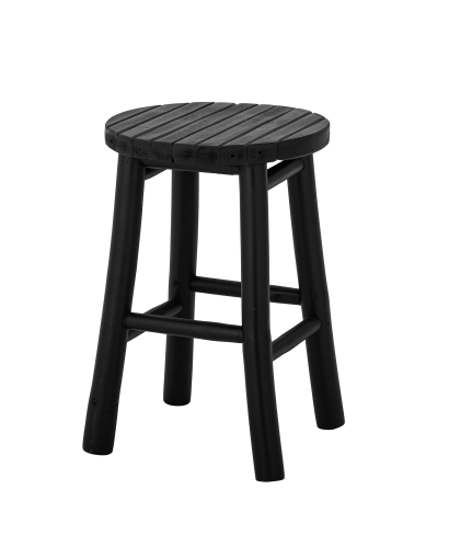 Tabouret Bloomingville Bilbo Bambou - Noir