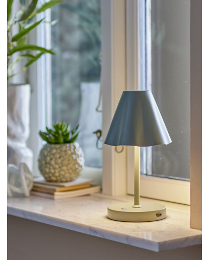 Lampe Portable Rechargeable Bloomingville Lianna en Métal - Verte