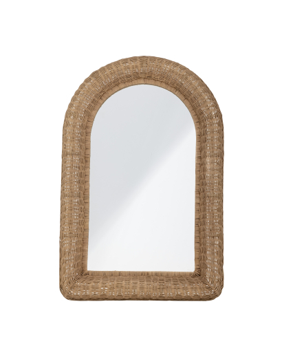 Miroir Bloomingville Maleen en Rotin - Naturel