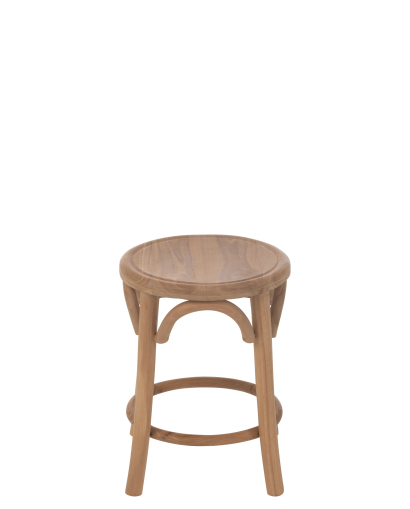 Tabouret Ali Bois De Teck - Naturel