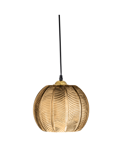 Suspension Bloomingville Adar en Verre - Marron