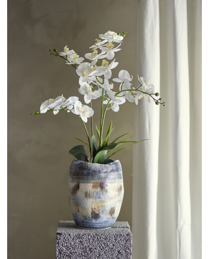 Plante Artificielle Orchid Bloomingville - Vert