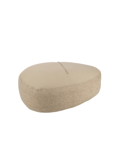 Pouf Pierre en Laine - Beige