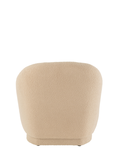 Pouf Teddy Bouclé - Beige